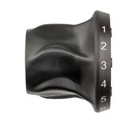 Rohloff Poignée en Caoutchouc pour Levier de Vitesse Rotatif pour Gaucher noir universal