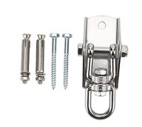 ROHMRHIE Crochets de Suspension de Yoga, en Acier Inoxydable, pour hamac, Kit de cintres pivotants, Usage Domestique, Cours intérieures, Balcon, chaîne de Refroidissement