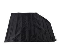 ROHMRHIE Housse de Protection pour Chariot de Club, en Tissu Oxford, Couleur Noire, résistante à la Pluie, 4 sièges, pour l'extérieur