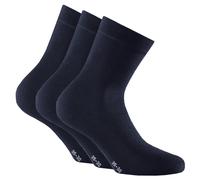 Rohner Basic Chaussettes bleu, Taille 35-38