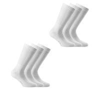 Rohner Basic Chaussettes de sport blanc, Taille 43-46