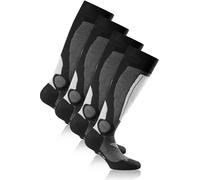 ROHNER Basic Ski 2 packs de chaussettes gris 39-42