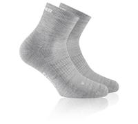 Rohner - Dynamic Merino Quarter L/R - Chaussettes de randonnée - EU 36-38 - hellgrau