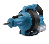 Rohrreinigungsmaschine Furet Déboucheur de Canalisations Sans Fil 610 tr/min, Compatible avec batterie Makita 18 V, Arbre Flexible de 9mm 7,6m Tarière de Vidange Adapté au Diamètre du Tuyau de 16-85mm