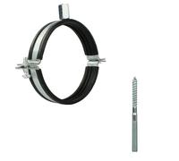 Rohrschelle mit Stockschraube mit Ø 100 mm 5 Stk.