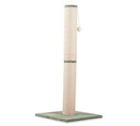 Rohrschneider RS 22387 Arbre à chat XL avec troncs en sisal, boule de jeu, housse en velours côtelé, 45 x 45 x 107 cm, pour chat (sauge)