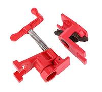 Rohrschraubzwingen 3/4 Pouces Collier de Serrage à la Main Verticale Travail du Bois Pince Rapide Fixation Charpentier Outil Coulée Rohrschraubzwingen 3/4 Zoll Pipe Clamp