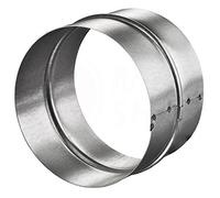 Rohrverbinder Ø 90 mm PVC-ALU-Flex-Rohr (MKKZM90) Aluminium Flexschlauch Aluf...