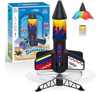 ROHSCE Kit de fusée modèle avec Lanceur, fusée à vol Ultra-Haut, Jouet fusée, Jouets d'extérieur pour Enfants, Cadeau pour Enfants de 8 à 12 Ans, Cadeau pour la fête des Enfants