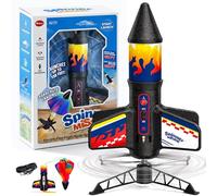 ROHSCE Kit de fusée modèle avec Lanceur, fusée à vol Ultra-Haut, Jouet fusée, Jouets d'extérieur pour Enfants, Cadeau pour Enfants de 8 à 12 Ans, Cadeau pour la fête des Enfants