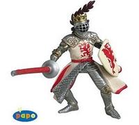 Papo Figurine Roi au dragon rouge – Le Monde Médiéval – Pour enfant dès 3 ans