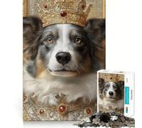 Roi Berger 1000 Pièces Puzzle Adultes Cadeau Jeu de logique et d'adresse Anti-Stress Découpe précise Liste de souhaits du Père Noël 50x75cm