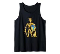 Roi Chevalier Français Blason Fleur de Lys Médiéval Débardeur