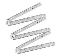 Roi de pliage en polyacrylate transparent pour des mesures précises dans le plan de l'artisanat ou du bureau en acrylique King