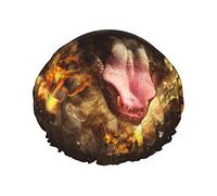 Roi des bêtes Réutilisable Imperméable Lavable Réglable Convient aux femmes Toutes les longueurs de cheveux Bonnet de douche