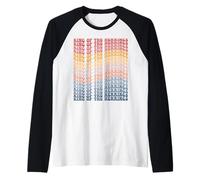 Roi des harengs Groovy Retro Fish Manche Raglan