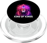 Roi des Rois Lion de Juda Christian Yeshua Religious Faith PopSockets PopGrip pour MagSafe