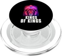 Roi des Rois Lion de Juda Christian Yeshua Religious Faith PopSockets PopGrip pour MagSafe