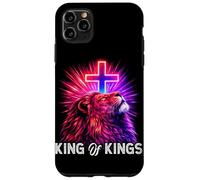 Roi des Rois Lion de Juda Verset de la Bible chrétienne Jésus Dieu Coque pour iPhone 11 Pro Max