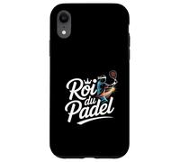 Roi du Padel - Champion Padel France - Joueur Padel Passion Coque pour iPhone XR