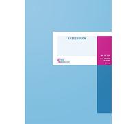 Roi et EBHARDT 8610201 livre de caisse, caisse en carton, A4, 210 x 297 mm, bleu clair/magenta