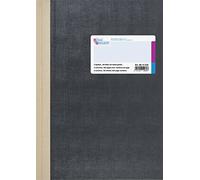 Roi et EBHARDT 8614524 Colonne livre, colonne Feuille, 2 colonnes, A4, 210 x 297 mm, 192 feuilles, bleu clair