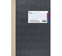 Roi et EBHARDT 8614525 Colonne livre, colonne Archet, 2 colonnes, A4, 210 x 297 mm, 240 feuilles, bleu clair