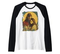 Roi Jésus-Christ Vierge Marie Madeleine Manche Raglan