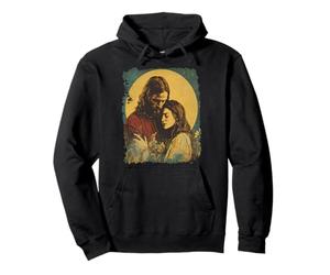 Roi Jésus-Christ Vierge Marie Madeleine Sweat à Capuche