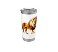 Roi Lion d'Afrique Gobelet isotherme en acier inoxydable double paroi
