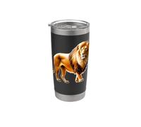 Roi Lion d'Afrique Gobelet isotherme en acier inoxydable double paroi