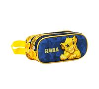 Roi Lion Simba Rest-Trousse 3D Double, Bleu Foncé