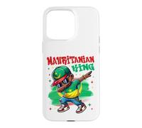 Roi mauritanien tapant Le Drapeau de la Mauritanie Fierté pour Enfants Coque pour iPhone 15 Pro Max
