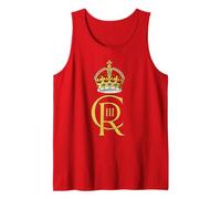 Roi monarque Britannique Vive Le Roi Dieu Sauve Le Roi Débardeur