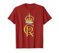 Roi monarque Britannique Vive Le Roi Dieu Sauve Le Roi T-Shirt