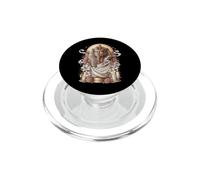 Roi Pharaon Tut Coquette chrétienne Religieuse Florale Roses PopSockets PopGrip pour MagSafe