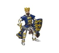 Papo Figurine Roi Richard Bleu réaliste – 3 ans+ – Collection Fantastique & Médiéval