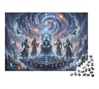 Roi Squelette du Froid Extrême Puzzle 1000 Pièces Adultes Et Enfants,Déco Murale,Jeu Éducatif,Casse-tête,Premium,Carton,Dès 14 Ans,Anti-Stress,Détente,Défi,Cadeau 52x38cm