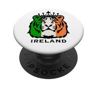 Roi Tigre Celtique PopSockets PopGrip Adhésif