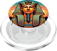 Roi Tut Pharaon et Toutankhamon égyptien PopSockets PopGrip pour MagSafe