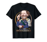 Roi Victor Emmanuel II, roi de Sardaigne, Italie T-Shirt