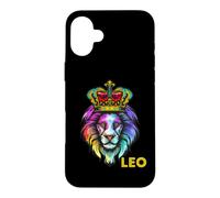 Roi Zodiaque Lion de Juda Jésus Rois de la Jungle Hommes Coque pour iPhone 16 Plus