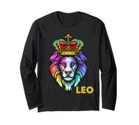 Roi Zodiaque Lion de Juda Jésus Rois de la Jungle Hommes Manche Longue