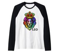 Roi Zodiaque Lion de Juda Jésus Rois de la Jungle Hommes Manche Raglan