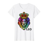 Roi Zodiaque Lion de Juda Jésus Rois de la Jungle Hommes T-Shirt Graphique avec Valeur