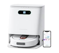 ROIDMI Eva Aspirateur robot Fonction d'essuyage 3200Pa,avec Station d'auto-Lavage et d'auto-séchage,Aspirateur intelligent 3-en-1