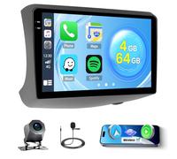 Roinvou 4G+64G Android 15 Autoradio pour Toyota Vitz XP10 Yaris Platz Echo 1999-2005 sans Fil Carplay Android Auto, 9'' Incell Écran Tactile Radio GPS Bluetooth FM RDS WiFi EQ SWC Caméra de Recul