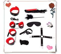 Roiz Ensemble d'accessoires pour équipement de Fitness Red Couple, 10 pièces