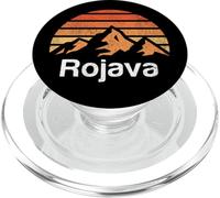 Rojava Montagnes Coucher de Soleil rétro Kurdistan PopSockets PopGrip pour MagSafe