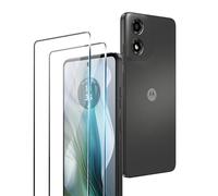 Rojeuinn 2 Pièce Protecteur D'écran pour Motorola Moto E14/ G24/ G04/ G04S Verre Trempé,[sans Bulles] [Anti-Rayures] [Ultra Résistant] [9H Dureté]